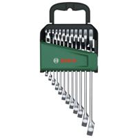Bosch Groen Spanner set 12-piece (Steek/ringsleutelset 12 stuks: 6/7/8/9/10/11/12/13/14/15/17/19) - 1600A02Z9D - thumbnail