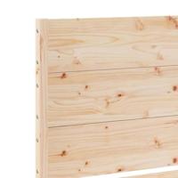 Bedframe extra lang zonder matras massief hout 200x220 cm - thumbnail
