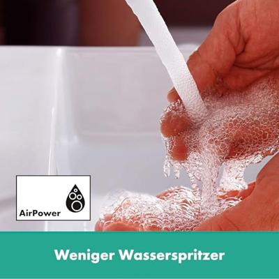 Hansgrohe Wastafelmengkraan Rebris S Eengreeps 210 Met Draaibare Uitloop En Trekwaste Chroom - thumbnail