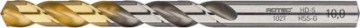 Rotec HSS-G spiraalboor, DIN 338, type HD-S, TiN-top, ø7,4 - 10 stuk(s) - 102.0740T