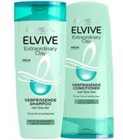Loreal Elvive cremespoeling extraordinary clay (200 ml) - thumbnail