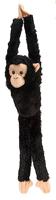 Wild Republic Knuffel Chimpansee Junior 51 Cm Pluche Zwart - thumbnail