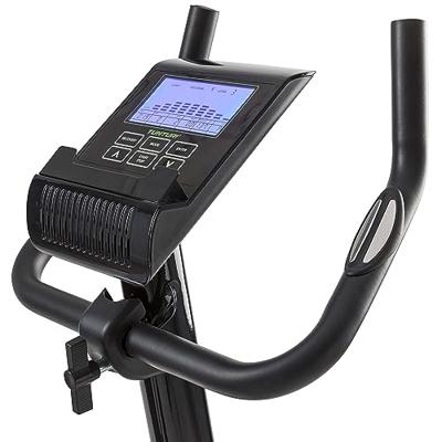 Tunturi Star Fit E100 Hometrainer | Fitnessfiets | 21 programma's | 24 weerstandsniveaus | Ergometer | Zwart