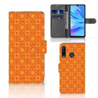 Huawei P30 Lite (2020) | Telefoon Hoesje | Batik Oranje - thumbnail