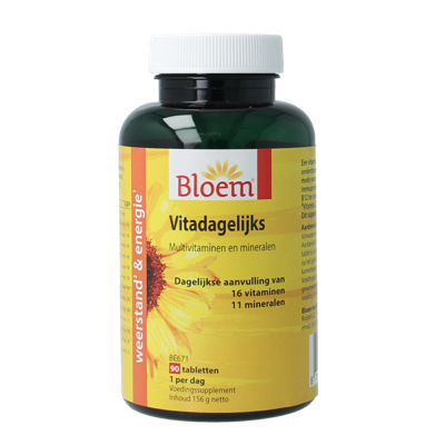 Bloem Vitadagelijks Multivitaminen en Mineralen Tabletten