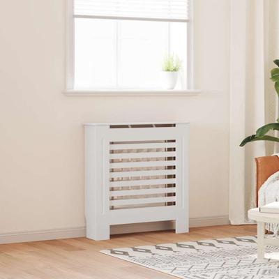 Radiatorombouw 78 cm MDF wit