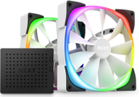 NZXT Aer RGB 2 - 140mm Twin & Controller - White Edition - thumbnail