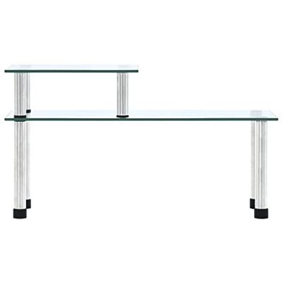 VidaXL Keukenschap 45x16x26 cm gehard glas transparent