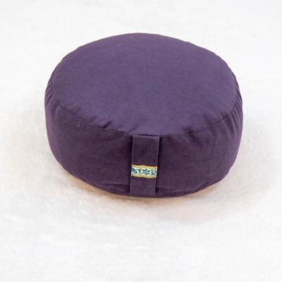 Yogi & Yogini Meditatiekussen Rond Katoen Indigo - 33 x 17 cm