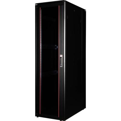 ROLINE 19-inch netwerkkast Pro 42 U , 600x1000 BxD Glazen deur zwart ROLINE 19-inch netwerkkast Pro 42 U , 600x1000 BxD Glazen deur zwart