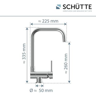WINDOW ééngreepsmengkraan keuken met plooibare uitloop, chroom elegante kraan met hoge uitloop en draaibereik 360° klapbare uitloop, ideaal geschikt voor plaatsing onder een venster cold-start - thumbnail