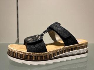 Rieker V7947 00 schwarz Zwart maat 41