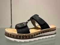 Rieker V7947 00 schwarz Zwart maat 41 - thumbnail