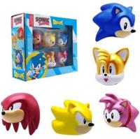 Sonic the Hedgehog Squishme Set - Classic Sonic & Friends - thumbnail