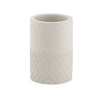 Tandenborstelhouder Sapho Afrodite Vrijstaand 11.5x7.6 cm Beton Beige - thumbnail