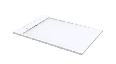 Best Design Douchebak Decent 160x90x4.5 cm Solid Surface Mat Wit