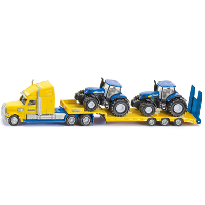 Siku 1805 Scania met New Holland tractoren 1:87