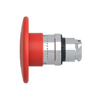 Schneider Electric ZB4BX84 ZB4BX84 Terugstelbaar, Vergrendelbaar (Ø) 22 mm Zonder markering Chroom, Rood 1 stuk(s) - thumbnail