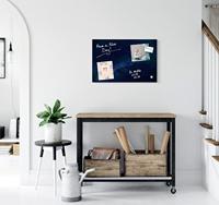 Sigel Artverum Galaxy GL283 Glazen magneetbord (b x h) 60 cm x 40 cm Blauw - thumbnail