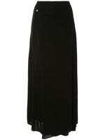 Our Legacy wrap-style maxi skirt - Black - thumbnail