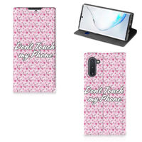Samsung Galaxy Note 10 Design Case Flowers Pink DTMP - thumbnail