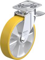 Blickle LH-ALTH 250K-ST Zwenkwiel met rem Wieldiameter: 250 mm Draagvermogen (max.): 900 kg 1 stuk(s) - thumbnail
