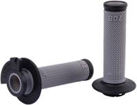 PROGRIP handvat "708" throttle grip scs bw/gr 115mm closed - thumbnail