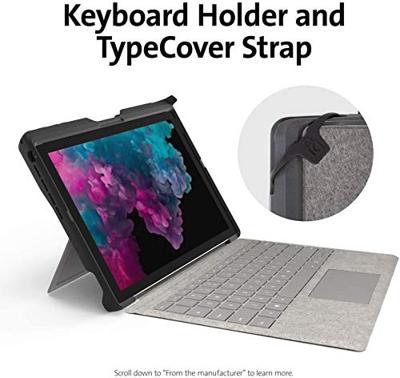 K97454EU - Beschermhoes voor tablet - robuust - voor Microsoft Surface Go - zwart K97454EU - Beschermhoes voor tablet - robuust - voor Microsoft Surface Go - zwart