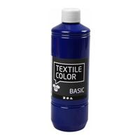 Creativ Company Textiel color verf - primair blauw, 500ml - thumbnail