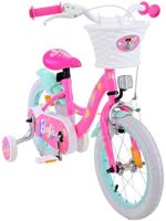 Barbie kinderfiets - meisjes - 14 inch - roze - thumbnail