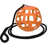 Hay Slowfeeder fun and flex 22 cm Oranje Bal - thumbnail