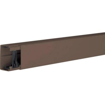 Hager LF4006008014 Kabelgoot Kabelgoot voor elektrische installaties (l x b x h) 2000 x 57 x 40 mm Bruin 1 stuk(s)
