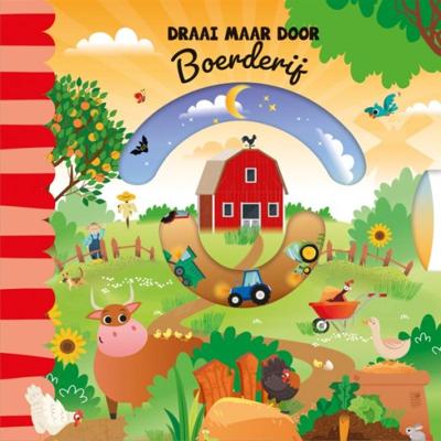 Lantaarn Publishers Draai maar door - boerderij kartonboek Lantaarn Publishers Draai maar door - boerderij kartonboek