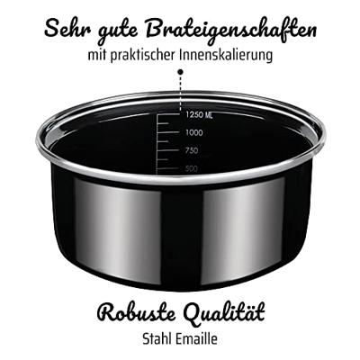 GSW kookpanset (Zwart)