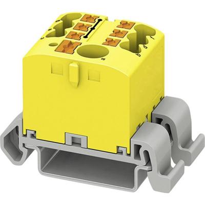 Phoenix Contact 3273204 Verdeelblok 25.2 mm Spanveer Geel 10 stuk(s) Phoenix Contact 3273204 Verdeelblok 25.2 mm Spanveer Geel 10 stuk(s)