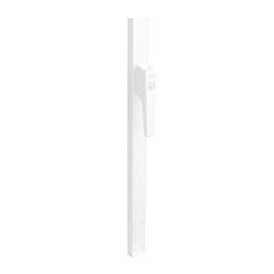P&E P+E Veiligheidsespagnolet voor deuren afsluitbaar SKG2 220cm linksdraaiend - wit P&E P+E Veiligheidsespagnolet voor deuren afsluitbaar SKG2 220cm linksdraaiend - wit