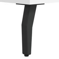 Dressoir 34,5x32,5x90 cm bewerkt hout wit - thumbnail