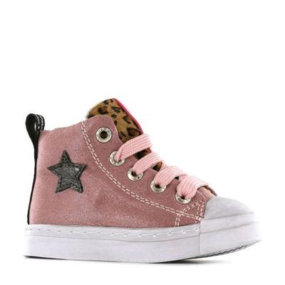 Shoesme Shoesme Halfhoge hippe Meisjes Veterboot, met rits Shoesme Shoesme Halfhoge hippe Meisjes Veterboot, met rits