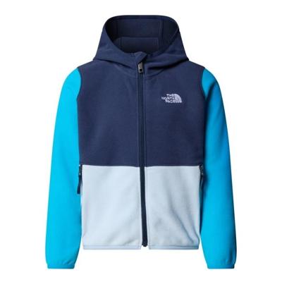 The North Face Glacier Full Zip Hoodie Fleece Kinderen Summit Navy/Meridian Blue 6