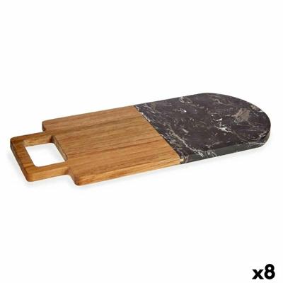 Snijplank Kinvara 78373 78373 Zwart 18 x 1,5 x 38 cm (8 Stuks)