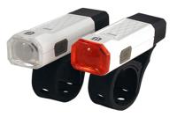 Fietslamp Kit USB Union 102 Li-ion Wit - thumbnail