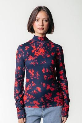 Colourful Rebel Top Neyo Flower Peached