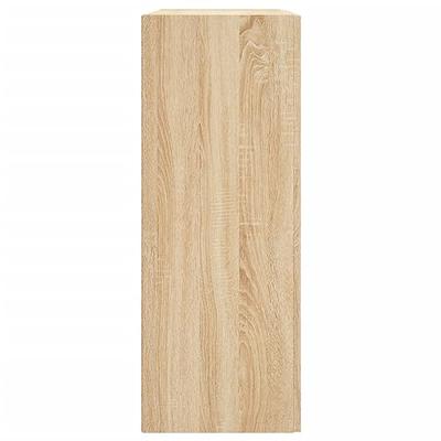 Wandkast 69,5x34x90 cm bewerkt hout sonoma eikenkleurig