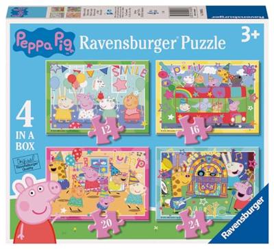 Ravensburger peppa pig 4-in-1 puzzel