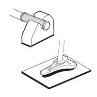 Hiplok flipstand - mini bike stand with base - thumbnail