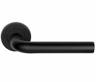 Formani Basics LB3L-19 EN1906/3 deurkruk geveerd op rozet - mat zwart