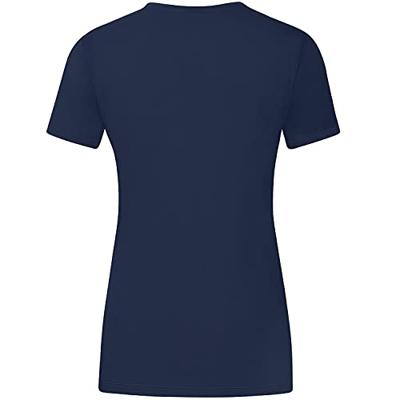 JAKO 6160D T-Shirt Promo Dames - Marine Gemeleerd/Indigo - 38