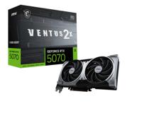 MSI - Interne grafische kaart - GeForce RTX 5070 12G VENTUS 2X OC - thumbnail