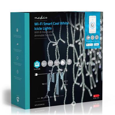 Nedis Lichtketting Binnen/buiten Energielabel: G (A - G) 240 Koudwit Nedis Lichtketting Binnen/buiten Energielabel: G (A - G) 240 Koudwit