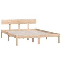 Bedframe massief hout 120x190 cm - thumbnail